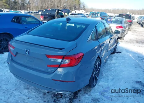 2022 Honda Accord Hybrid Sport from USA, damaged, VIN 1HGCV3F20NA038727
